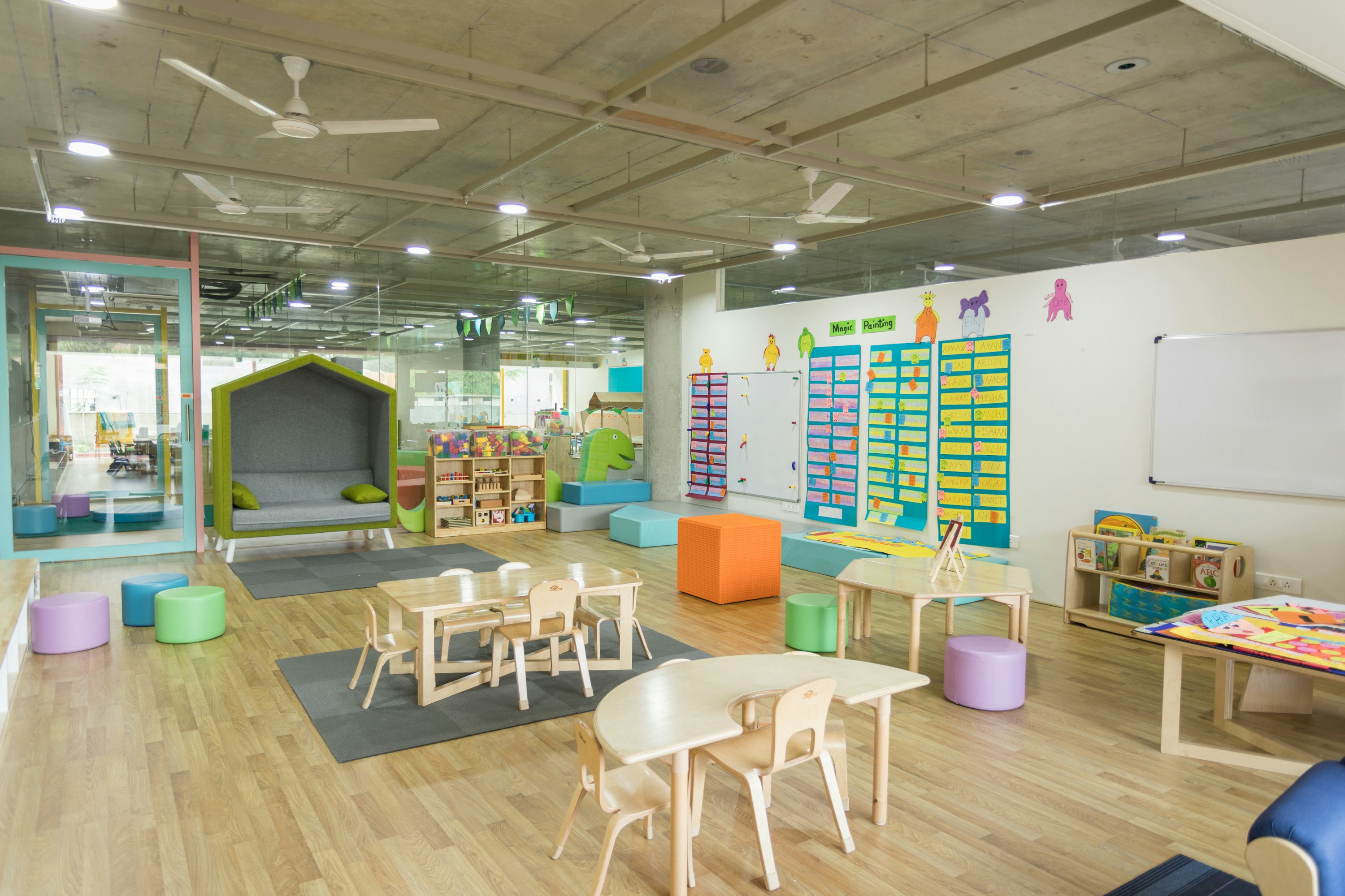 Daycare cleaning with green products